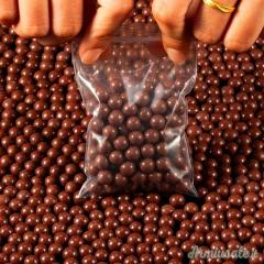 Biglie in argilla per fionda : 9mm : biodegradabili : 100 pz