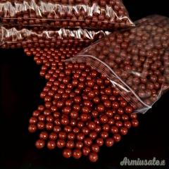 Biglie in argilla per fionda : 9mm : biodegradabili : 100 pz