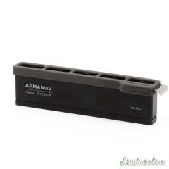 ARMANOV Ammo Checker Misurazione Altezza delle Cartucce con Misuratore OAL 10rnd .45 ACP