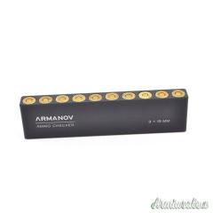 ARMANOV Ammo Checker Misurazione Altezza delle Cartucce con Misuratore OAL 10rnd .45 ACP