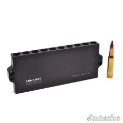 ARMANOV Ammo Checker 10 rnd Stackable Misurazione Altezza delle Cartucce Combinabile .308 Winchester