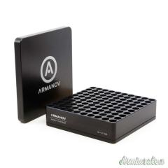 ARMANOV Ammo Checker Misurazione Altezza delle Cartucce con Coperchio 100rnd 9x21mm