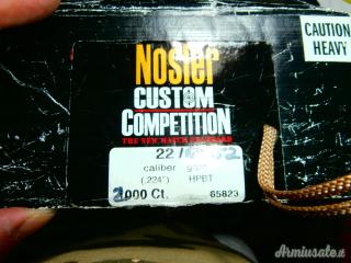cedo 1000 palle Nosler Custom Competition cal 22