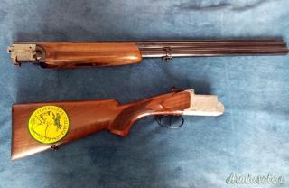 Sovrapposto Marca M.A.B., Cal. 12, Canne da Cm. 70 - 3/1, Estrattori Automatici.