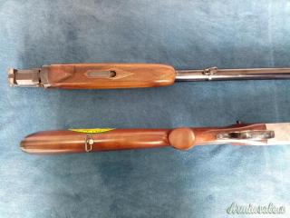 Sovrapposto Marca M.A.B., Cal. 12, Canne da Cm. 70 - 3/1, Estrattori Automatici.