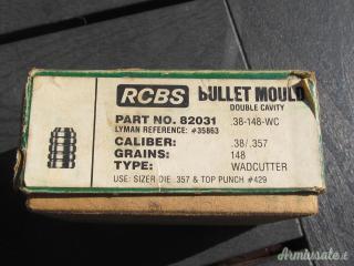 RCBS  .38/357 - 148 gr Wadcutter 2 cavità