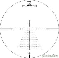 ARKEN EPL4 6-24X50 FFP 30MM reticolo VPR MIL