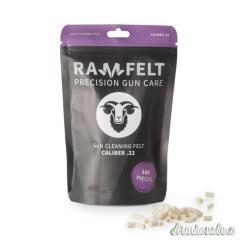 RAMFELT Feltrini forati per Carabina Cal. 22 (100 pezzi)