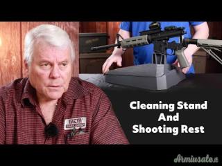MTM MSRMS ArmAR Modern Sporting Rifle Maintenance Stand and Shooting Rest da Tiro
