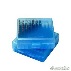 MTM Portacolpi P-100-3 Blu Trasparente