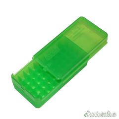 MTM P-50-SS-9 Scatola Portacolpi a Scorrimento Laterale Verde Trasparente