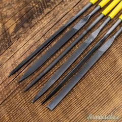 OTIS PRO+ Gunsmithing File Set di Lime assortite (6 pezzi)
