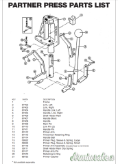 RCBS Partner Press Primer Arm #87412