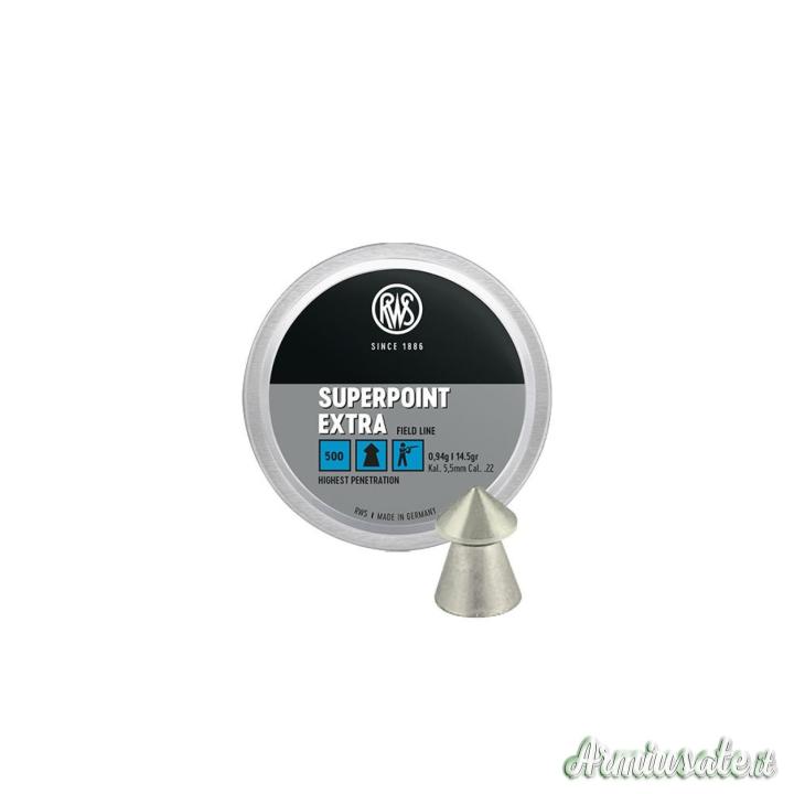 RWS Pallini Superpoint Extra Field Line 5.50mm 0,94g / 14.5gr (500pz)