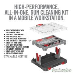 REAL AVID Bore-Max Master Cleaning Kit and Mobile Workstation Stazione Universale per Pulizia