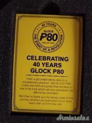 Glock commemorativo 40° anniversario P80