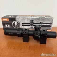 Bushnell AR scoperifle 1-4 x 24mm con anelli