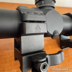 Bushnell AR scoperifle 1-4 x 24mm con anelli