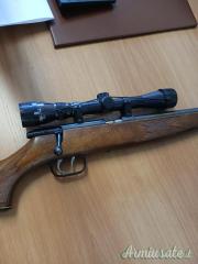 Krico xarabina cal. 22 Long Rifle con ottica