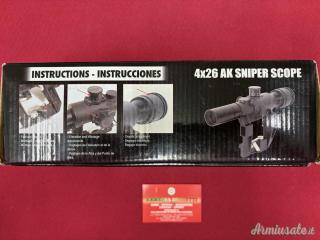 cannocchiale 4x26 per AK-47/Kalashnikov