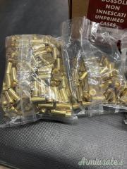 Bossoli nuovi di marca fiocchi in calibro 9x21
