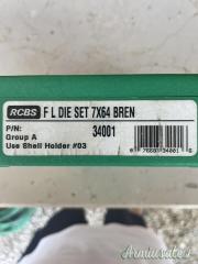 Due set rcbs 7x64
