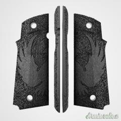 Minimal 1911 Grips: Profilo ergonomico
