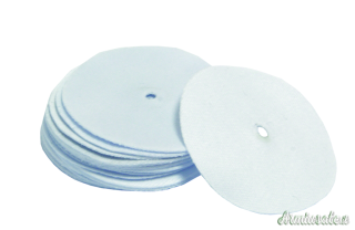 BALLISTOL Pezzuole Rotonde in Microfibra 21mm (150pz)