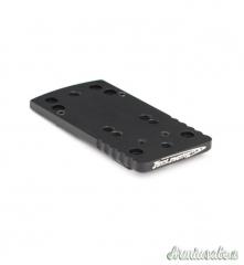 TONI SYSTEM Base piastrina a coda di rondine (tipo A) per red dot per Glock