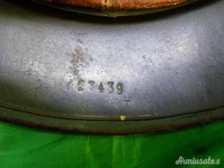 Elmetto tedesco M.40 completo. Wehrmacht  WW2