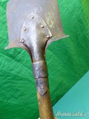 Badiletto austriaco da trincea WW1 in uso alla Wehrmacht e SS