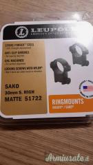 Attacchi 30 Leupold per slitta wheve