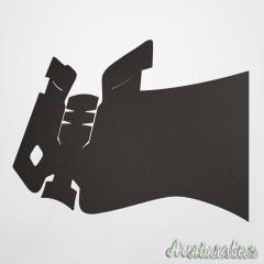 Impugnatura Adesiva Granulata Gen5 Glock per Mod. 19, 23, 44