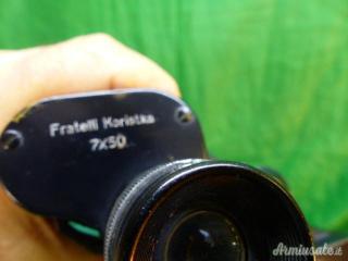 Binocolo Regia Marina Italiana per sommergibilisti. WW1 / WW 2 Fratelli Koristka