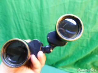 Binocolo Regia Marina Italiana per sommergibilisti. WW1 / WW 2 Fratelli Koristka