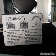 Konus T30 3-12x44 Ret. Balistico 550 ILL. SFP