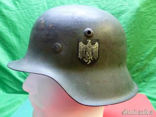 Elmetto tedesco doppia decal M.42