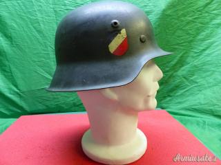 Elmetto tedesco doppia decal M.42