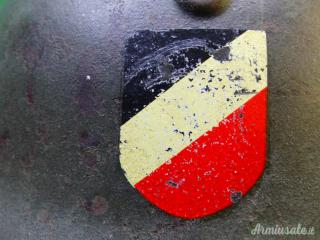 Elmetto tedesco doppia decal M.42
