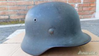 Elmetto tedesco M.35 con decal