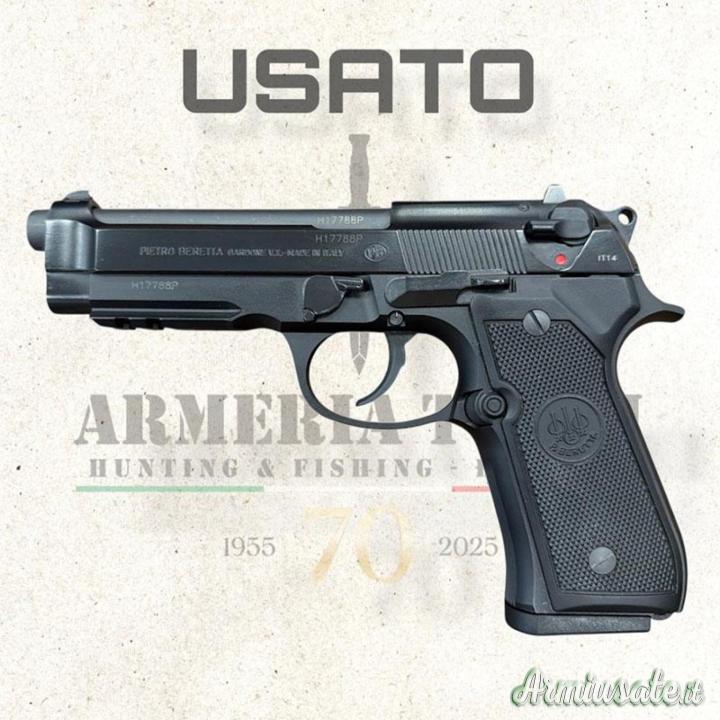 USATO – PISTOLA – BERETTA MOD. 98A1 cal. 9×21