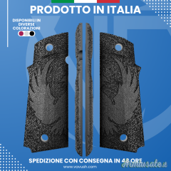 Minimal 1911 Grips: Profilo ergonomico