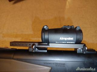 Ampoint H2 2 moa completo di basetta e sgancio rapido leupold