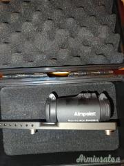 Ampoint H2 2 moa completo di basetta e sgancio rapido leupold