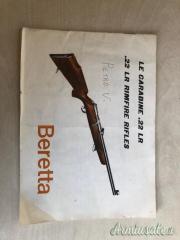 Manuale carabina Beretta Olimpia .22 LR