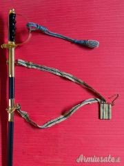 Sciabola / Spadino da parata e cerimonia - Completa di accessori
