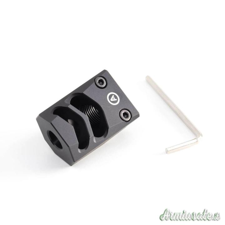ARMANOV Handgun ​​​Compensatore per 9mm M13,5 x 1 LH