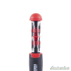 WÜRTH Cacciavite con Serbatoio Portainserti + 12 Inserti Doppi