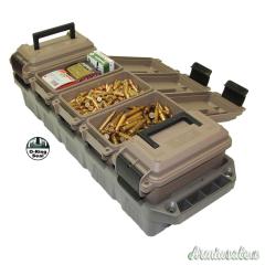 MTM AC5C Cassetta con 5-Can Ammo Crate Mini Dark Earth
