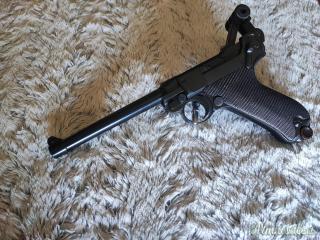 Mauser P08  canna 150mm  -   Modello da tiro -  7.65x22mm Para .30 Luger